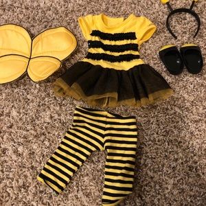 American girl bumble bee costume